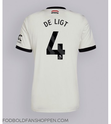 Manchester United Matthijs de Ligt #4 Tredjetrøje 2024-25 Kortærmet